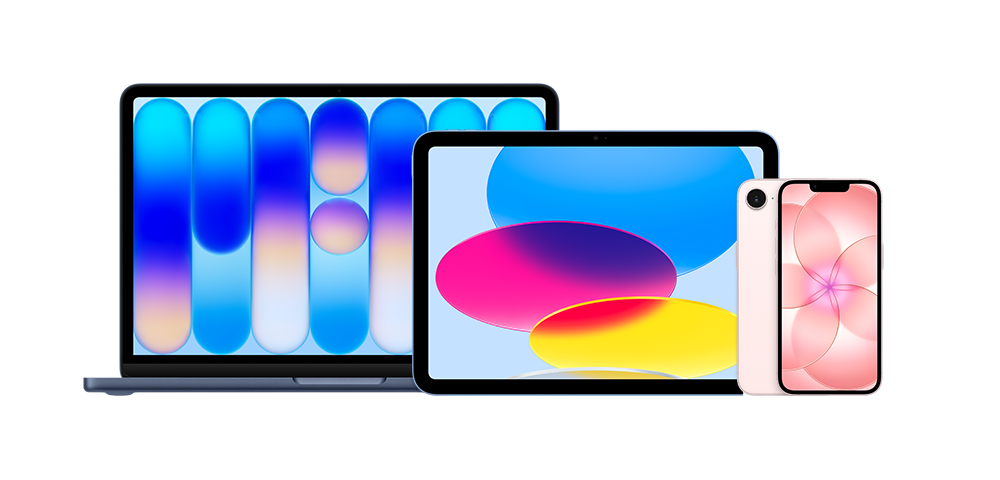 iPhone 17 models in multiple colors on a blank background